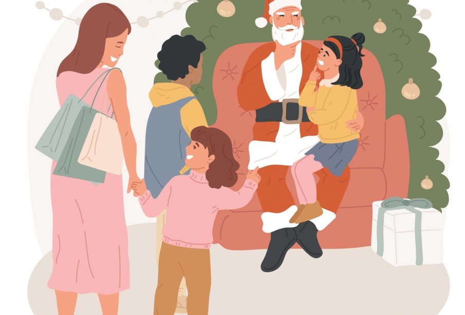 I wonder if like everything else, wait times to see Santa are also on the rise?