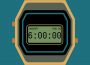 An illustration of a wristwatch. The date is Jan. 6, and the time is 6:00am.