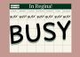 A graphic of a calendar with “Busy” written on every weekday and weekend. The month and year say November 2024, and the top of the calendar says “In Regina!”