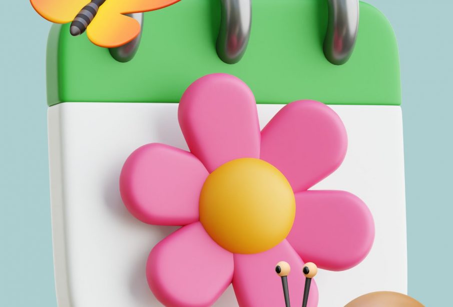 Won’t dreaming of butterflies and flowers make spring come sooner?