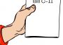 A drawn hand holding a paper that has “Bill C-11" on it, written in what looks like Calibri font.