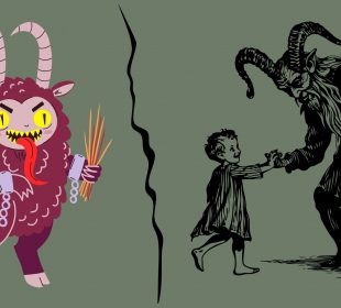 Krampus wasn’t always the demon we know him as today.