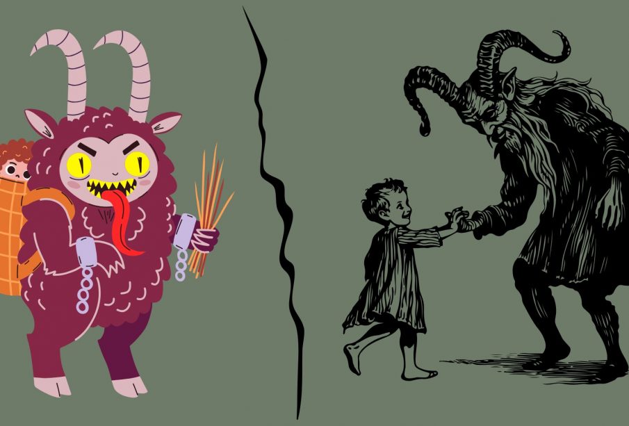 Krampus wasn’t always the demon we know him as today.