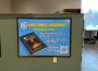 A photo of the URSU Cares Cookbook promotional poster found on the second floor of the Ridell Centre by the URSU front desk. There is a QR code on the bottom right of the poster that links to the online version of the cookbook.