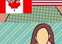 A redraw of the “They’re the same picture.” meme. The top section is a person’s hands holding up a Canadian flag and a Star Spangled Banner flag. The bottom section is a drawing of the original meme character saying, “They’re the same politics.”