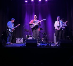 A photo taken at Marissa Burwell’s final show of the tour during Anna and Burwell’s duet.