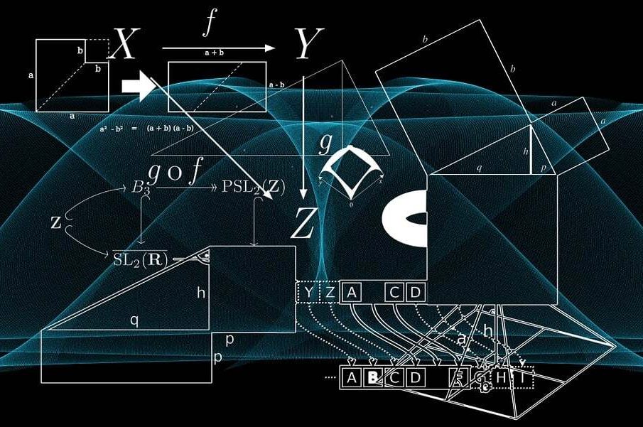 A diagram showing wave forms with labels and equations.