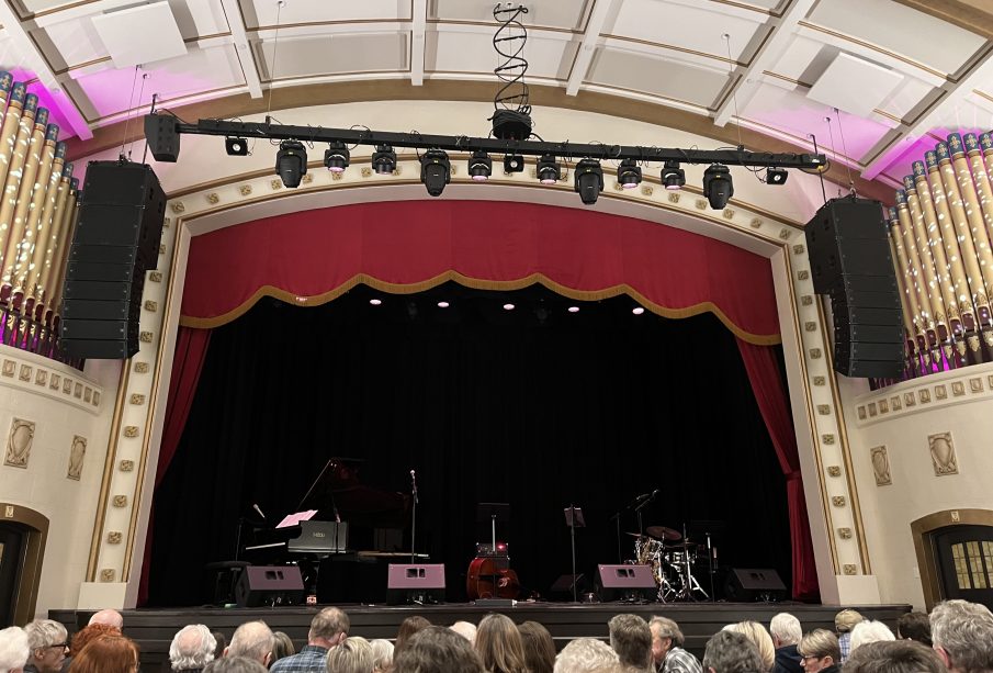 The stage awaits something magical...