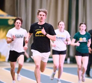 If you run fast enough, you can balance school and star athleticism.