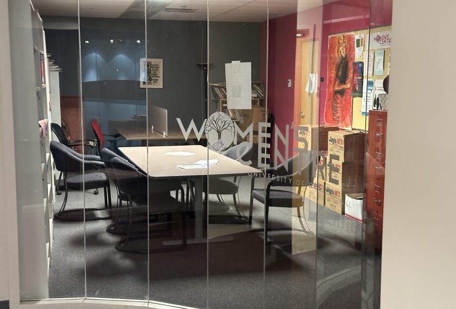 The Women’s Centre office is located in the Riddell Centre