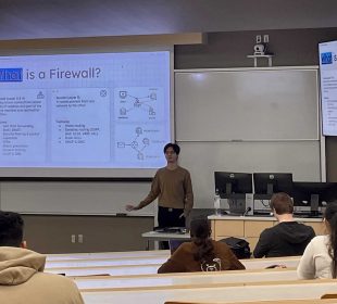 Participants at a cybersecurity workshop