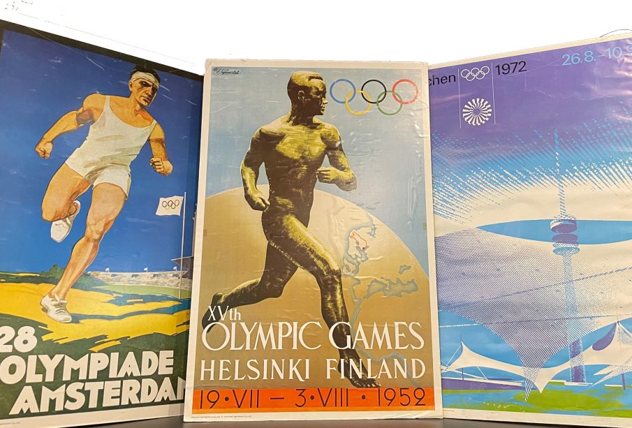1928, 1952, and 1972 Olympic Posters