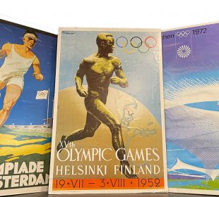 1928, 1952, and 1972 Olympic Posters