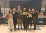 In this picture from left to right are Sophie Daschuk, Co-President; Ashley Layman, Vice President/Social Media Coordinator; Aidan McMartin, Vice President/ Director of Promotions; Dr. Muhammad Asadullah; Kaitlyn Stadnyk, Co-President; and Nicole Mah, Director of Communications/Club Secretary. Missing from photo: Zoë Goetz, Director of Outreach and Joshua Mendoza, Director of Programming"