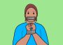 An illustration of a person, bound and gagged with duct tape.