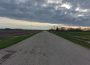A photo of a Saskatchewan highway leading into the horizon.