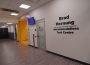 The entrance to the Brad Hornung Accommodations Test Centre.