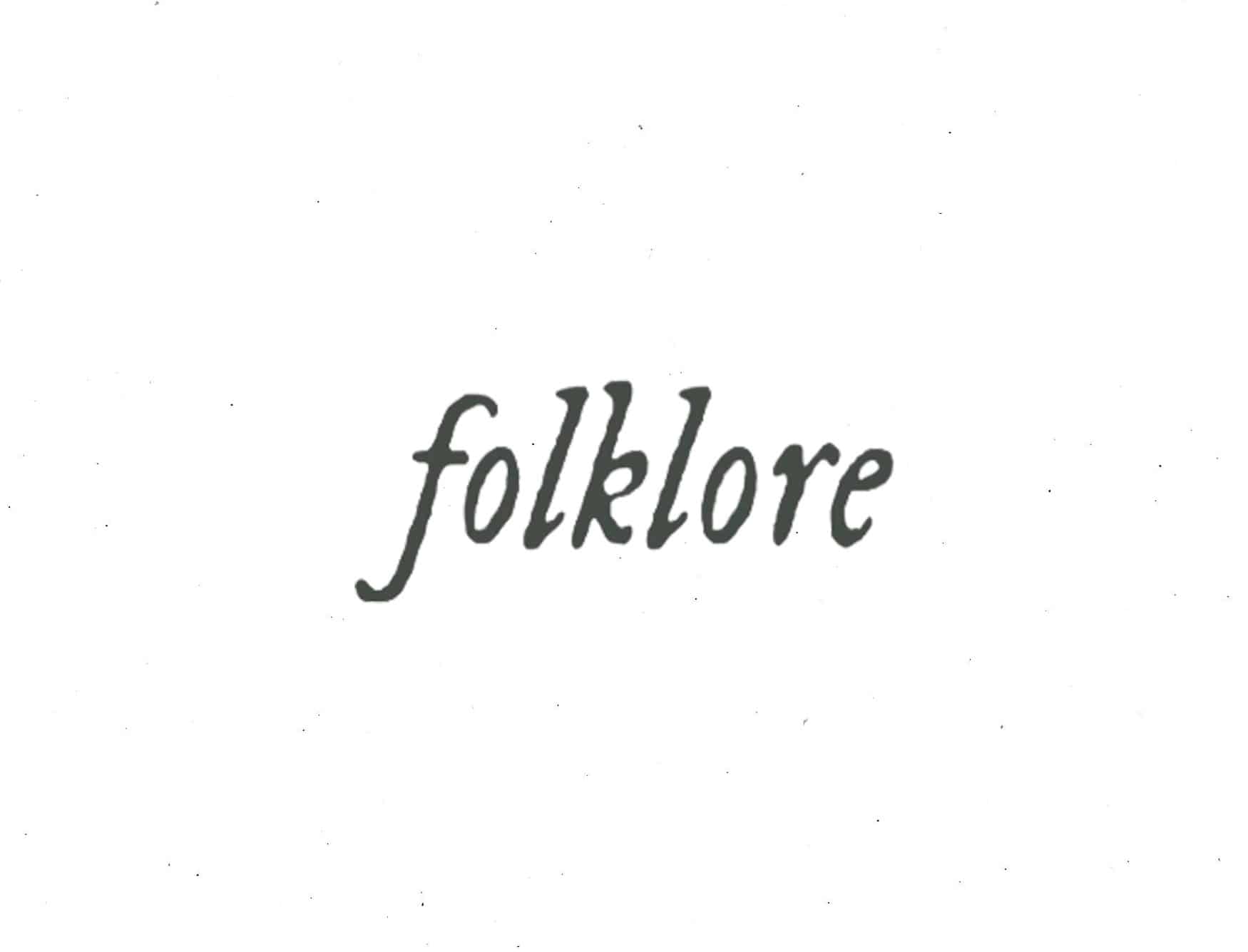 Taylor Swift Folklore Album Logo