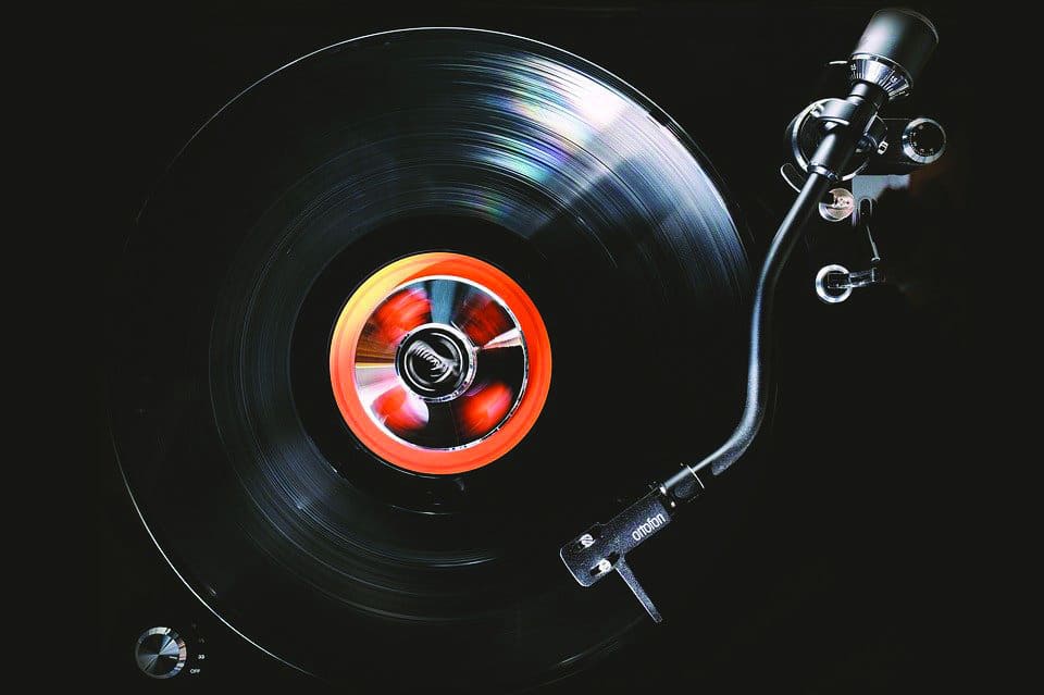vinyl record player wallpaper